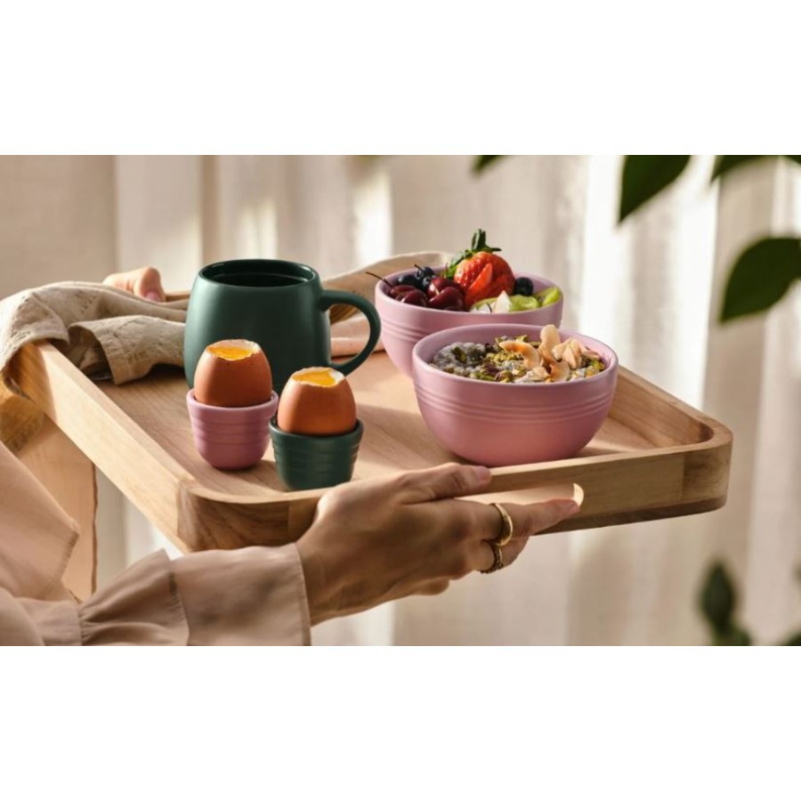 additioanl image for  Le Creuset Set of 4 Egg Cup Blk & Brioc 